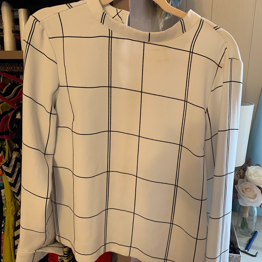 Pleated blouse